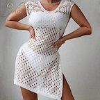 mini crochet dress
